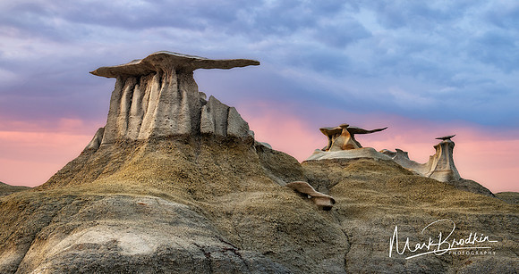 Badlands Sunset